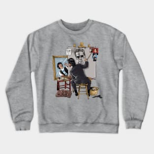 Keanu Triple Self Portrait Crewneck Sweatshirt